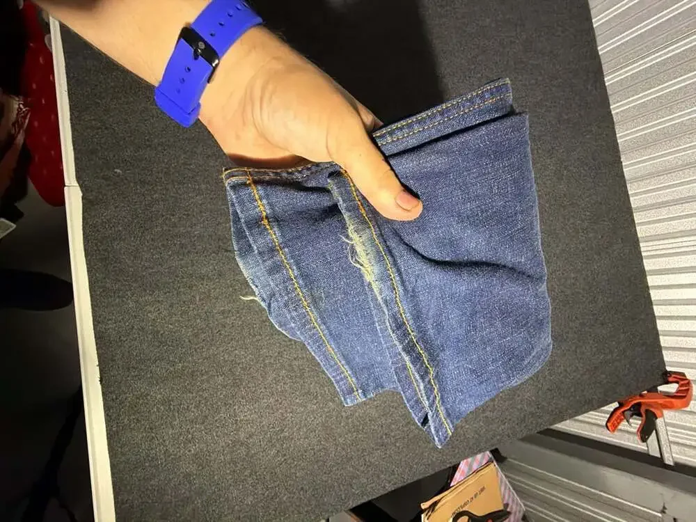 Levi's Superlow 518 Jeans Dark Wash Flare Leg